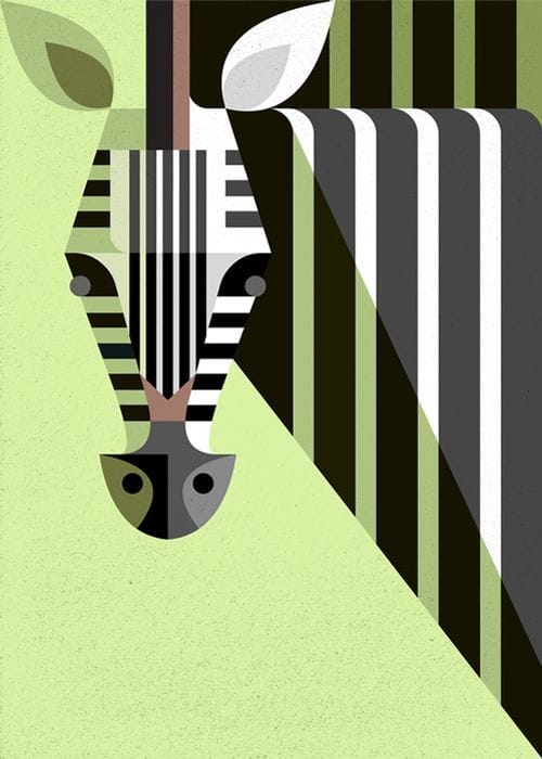Artwork Title: Zebra Portrait