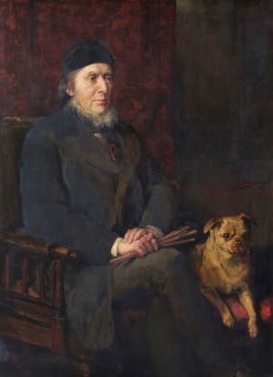 Artwork Title: Portrait of Sir William Boxall, RA