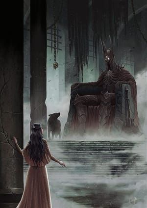 Artwork Title: The Throne of Morgoth