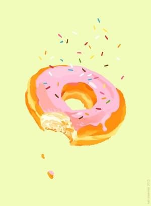 Artwork Title: Delightful Donut