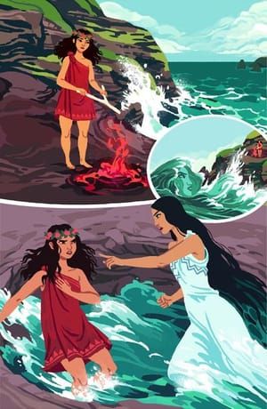 Artwork Title: Fire and Water Page 3