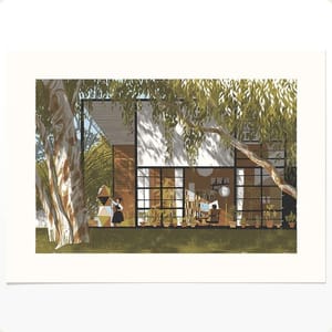 Artwork Title: Eames House
