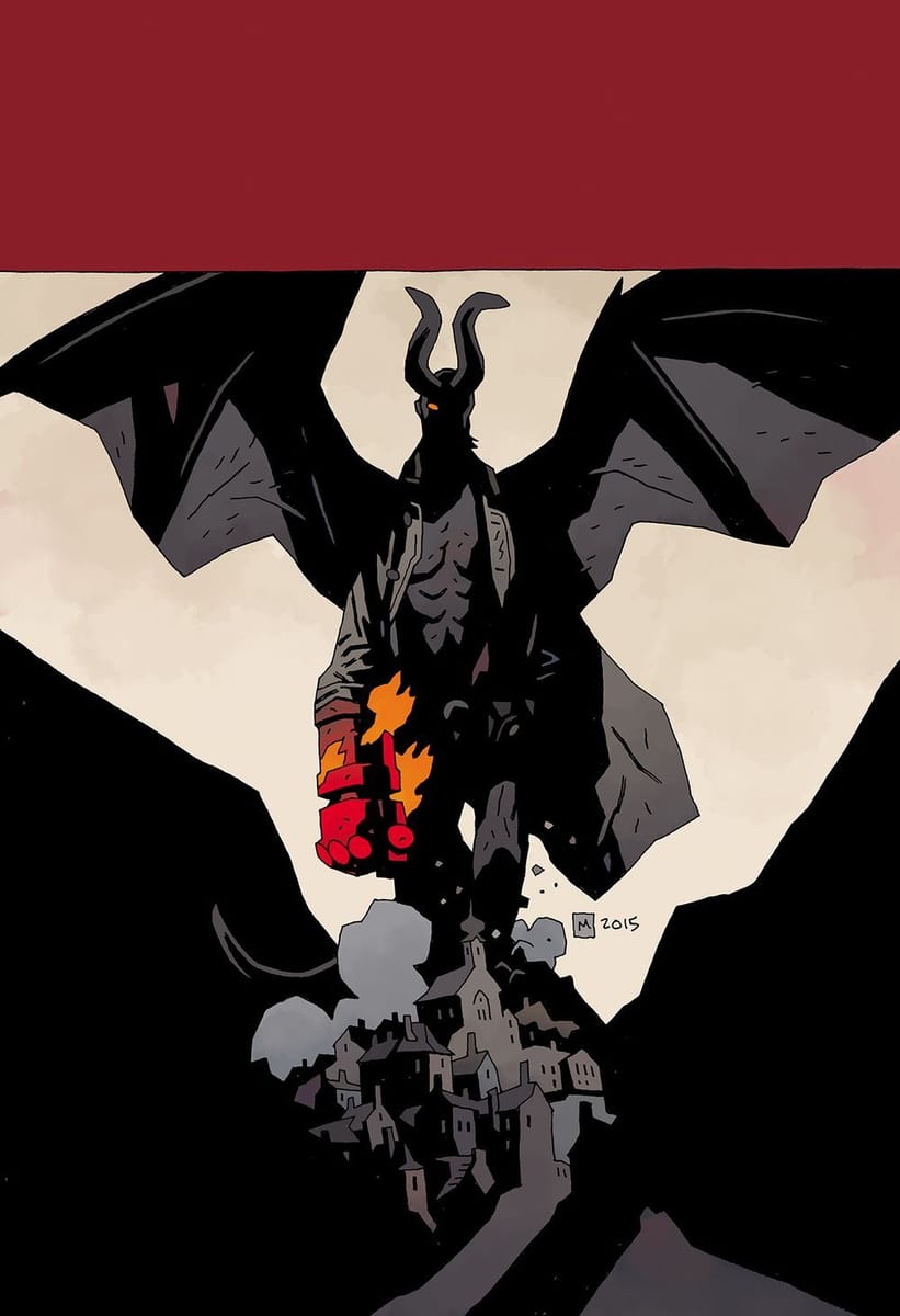 Artwork Title: Hellboy in Hell #10