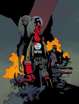 Artwork Title: Hellboy & The B.P.R.D.: 1953