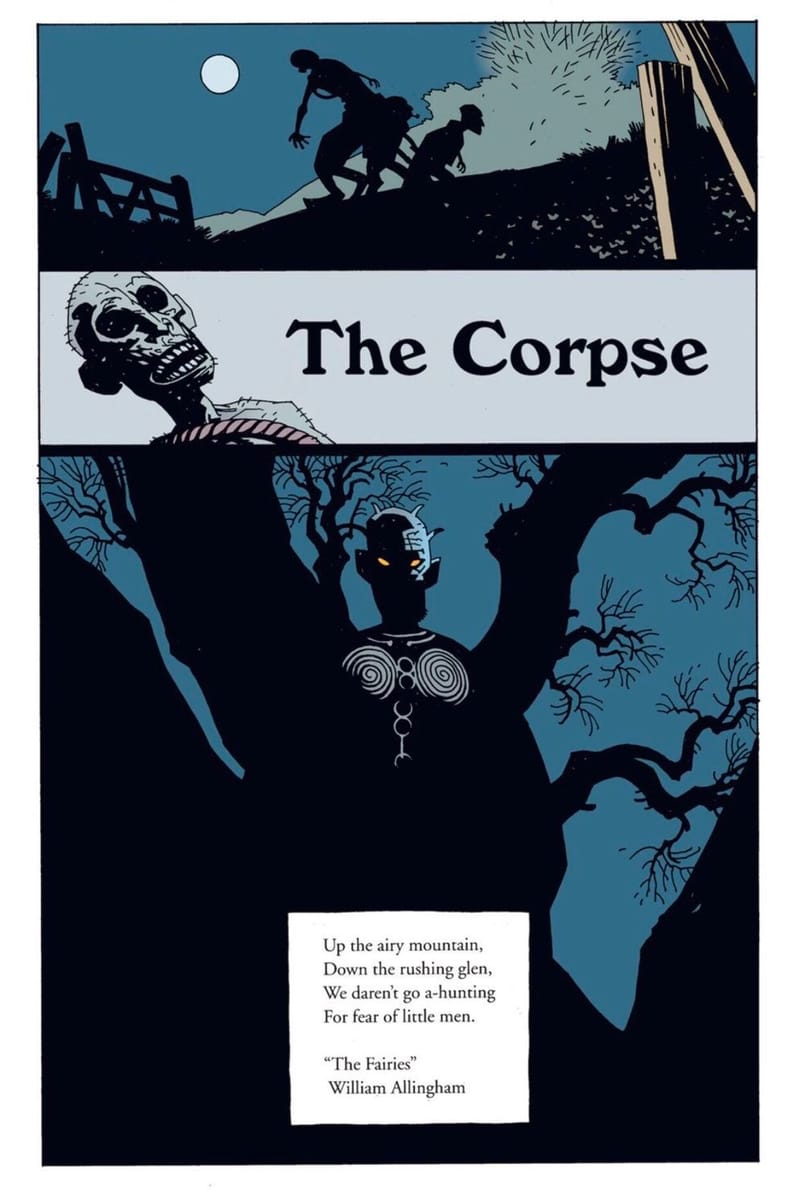 Artwork Title: The Corpse Page #1