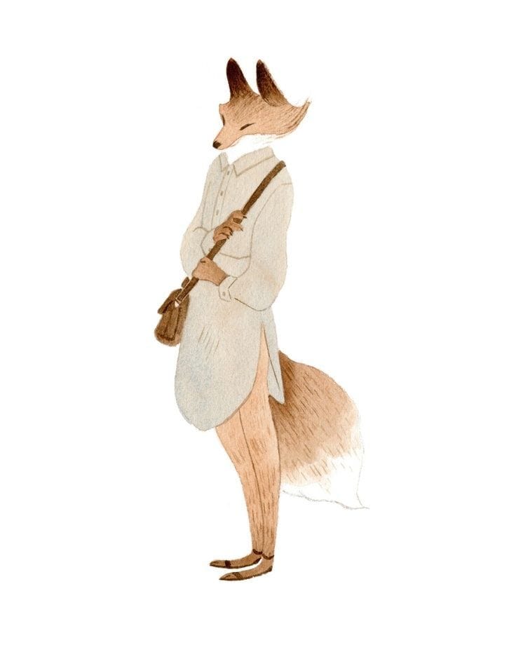 Artwork Title: Fashionable Fox