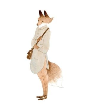 Artwork Title: Fashionable Fox