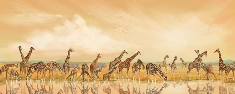 Artwork Title: Juma the Giraffe