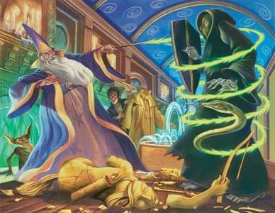 Artwork Title: Dueling Wizards