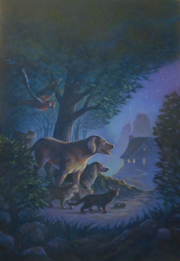 Artwork Title: Faithful Friends – Keeping the Promise