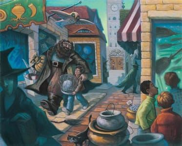 Artwork Title: Diagon Alley