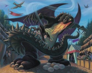 Artwork Title: Battle With The Dragon