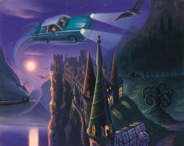 Artwork Title: The Flying Car