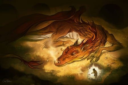 Artwork Title: Smaug the Golden