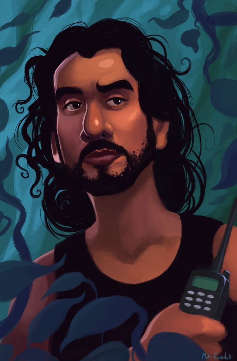 Artwork Title: Sayid