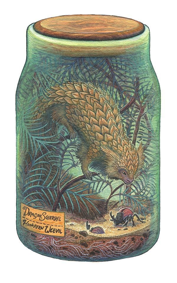 Artwork Title: Dragon Squirrel