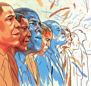 Artwork Title: The Early Drafts of Obama's Legacy