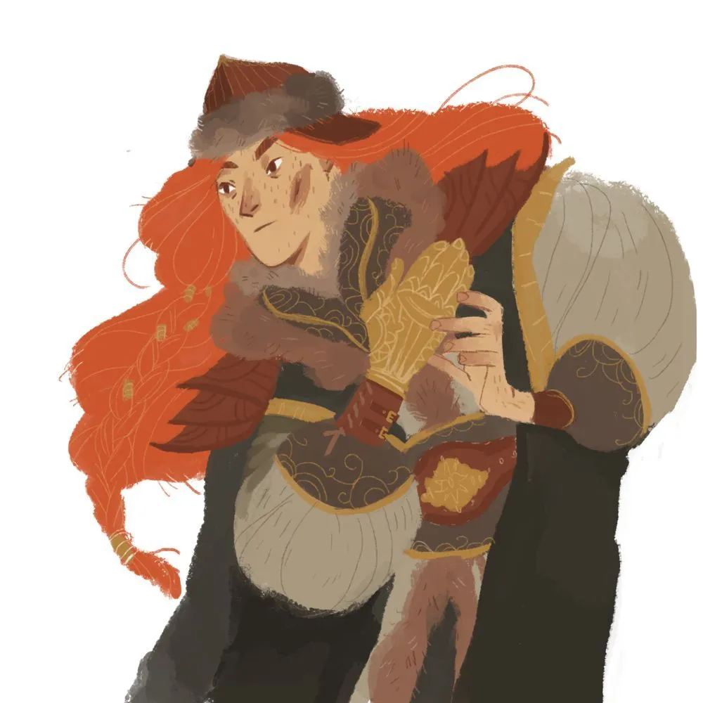 juliette-brocal--maedhros-with-prosthetic-hand.webp