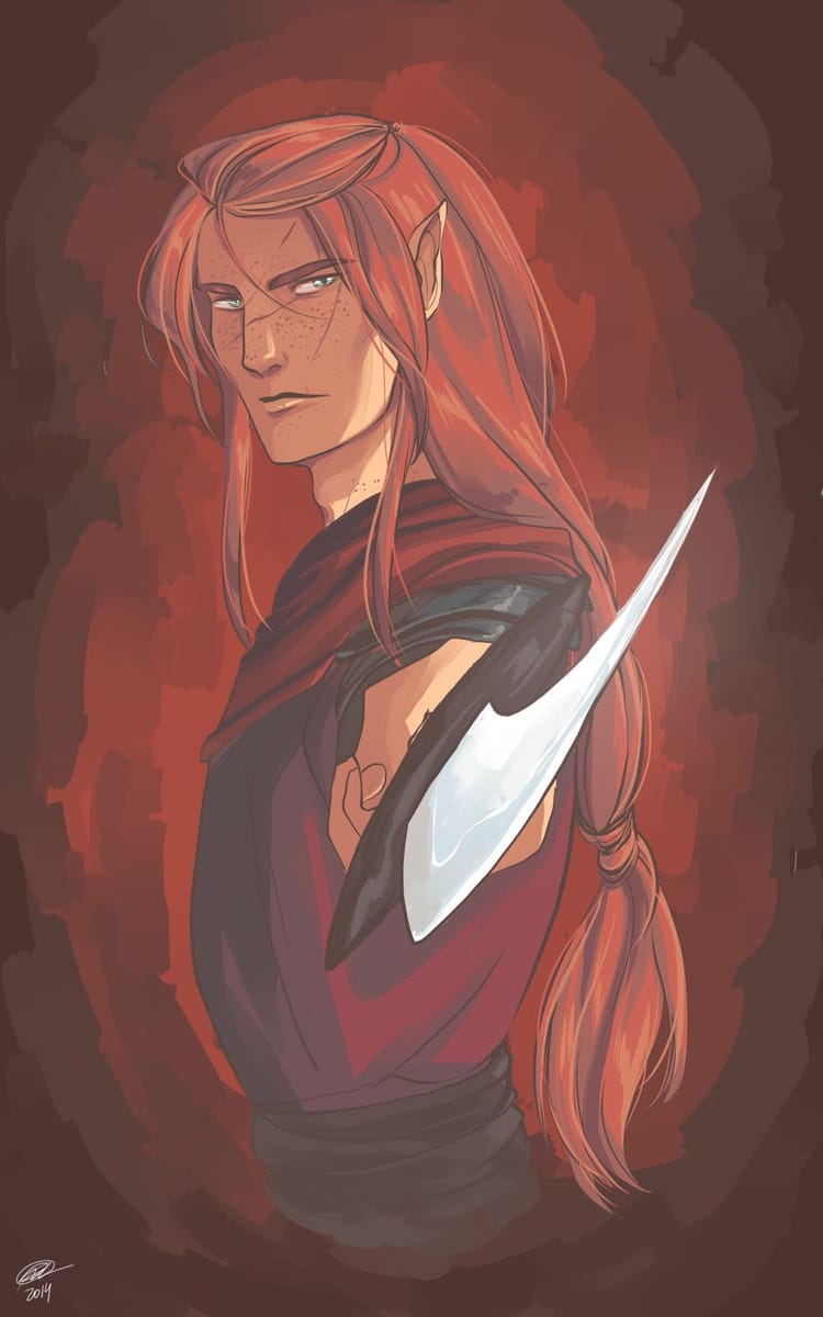 Artwork Title: Maedhros the Tall