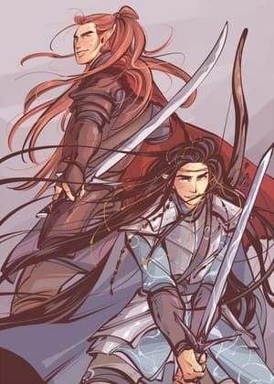 Artwork Title: Maedhros and Fingon