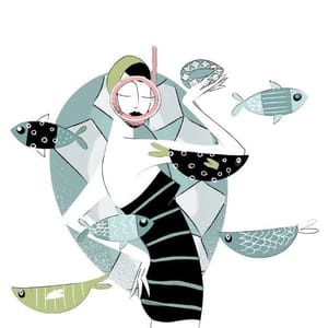 Artwork Title: Beauty Zodiac: Pesci