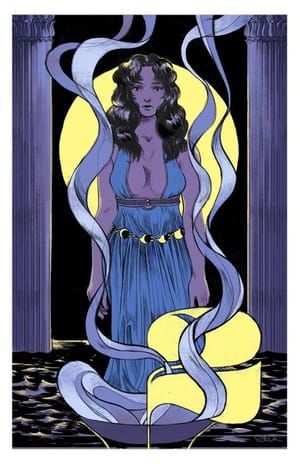 Artwork Title: New Tarot: High Priestess