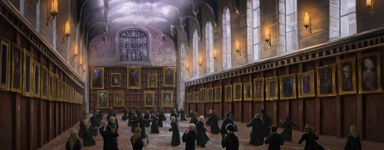 Artwork Title: Apparition Lessons in the Great Hall