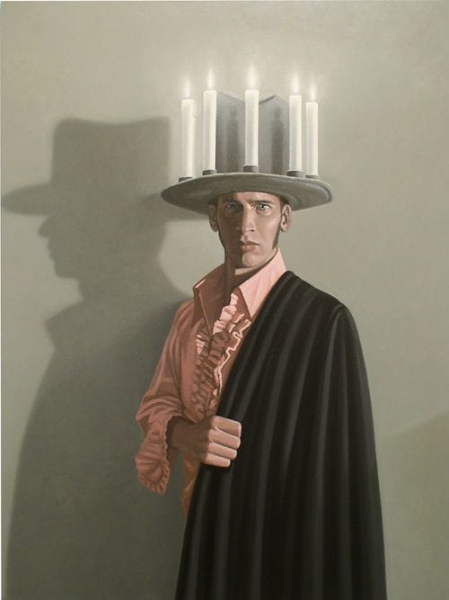 Artwork Title: Candle Hat (The Myth of Self and Genius)