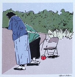 Artwork Title: Grandma And The Hash Man