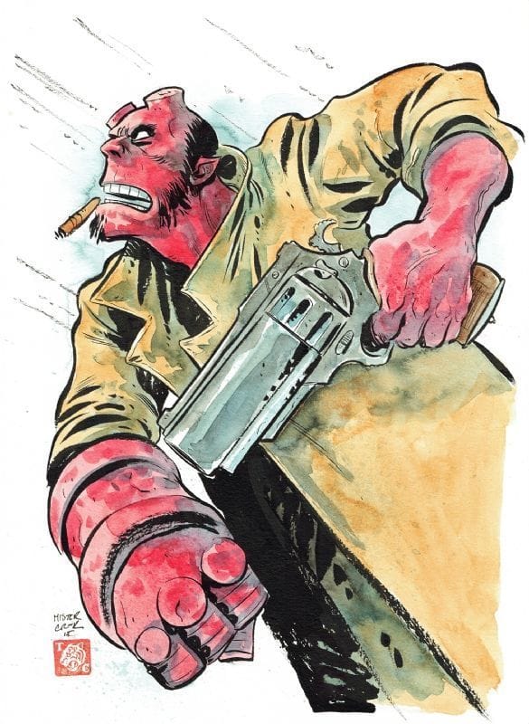 Artwork Title: Hellboy