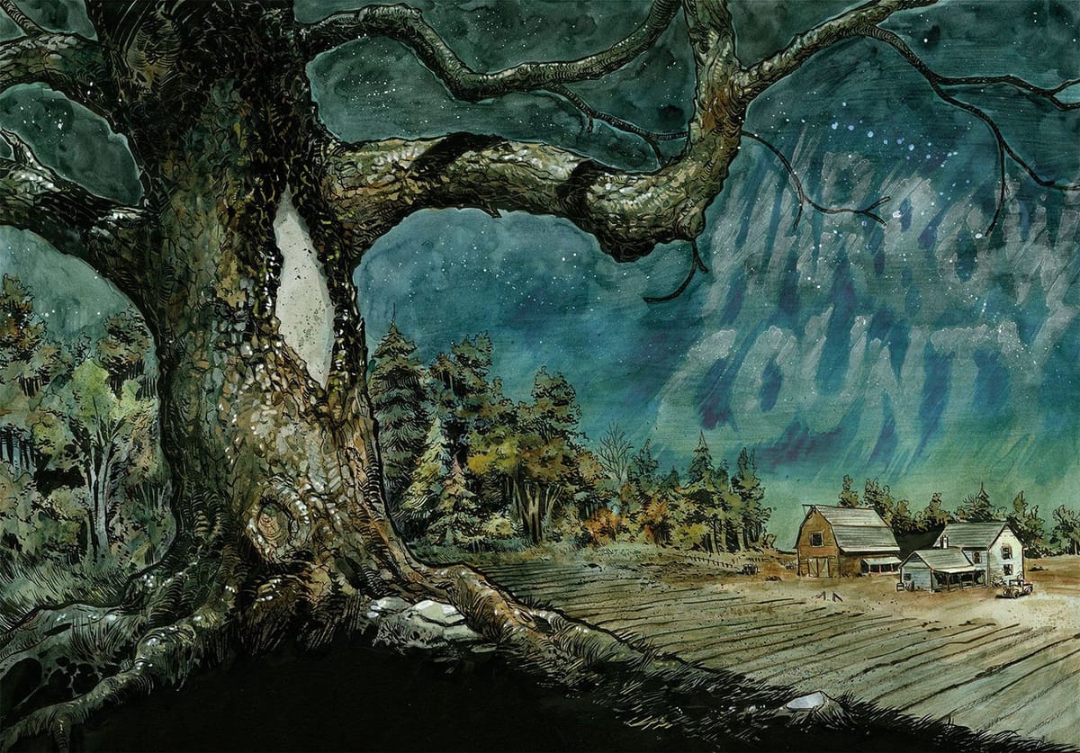 Artwork Title: Harrow County #1 Splash Page