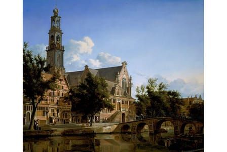 Artwork Title: View of the Westerkerk, Amsterdam–70