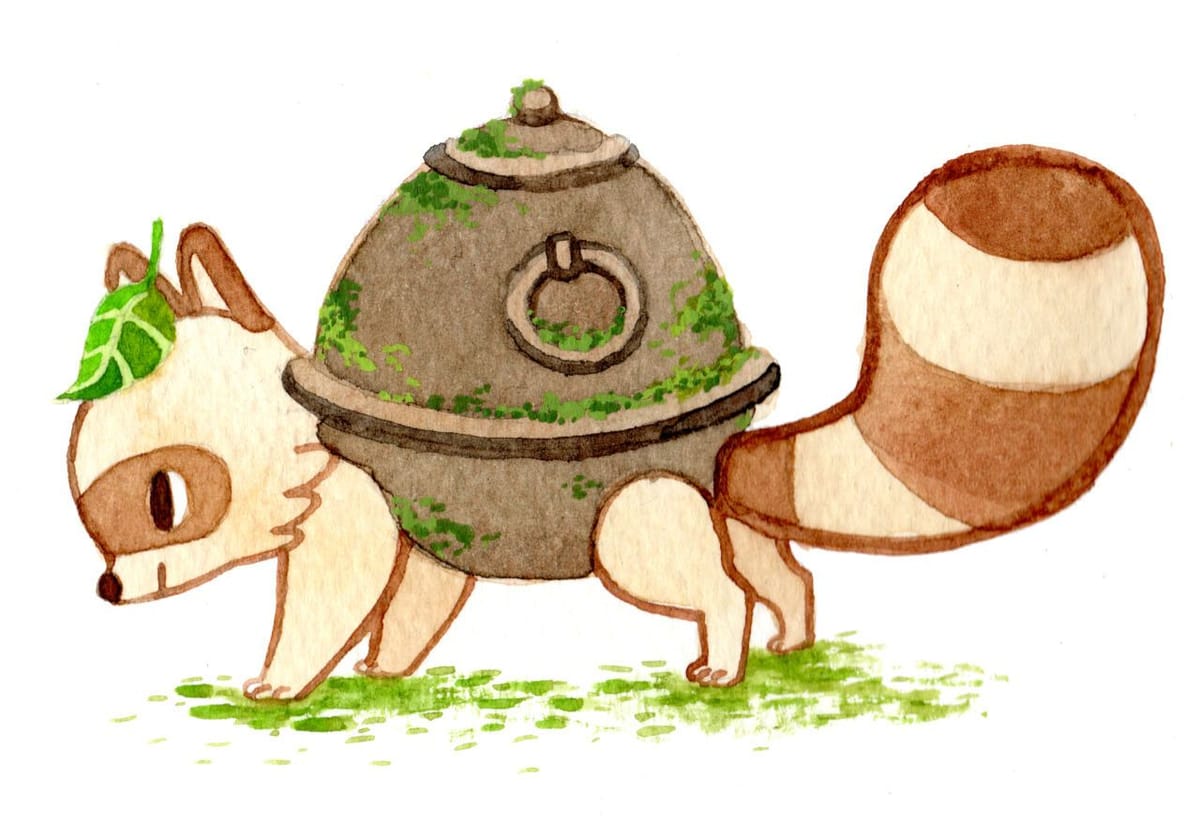 Artwork Title: Pot Tanuki