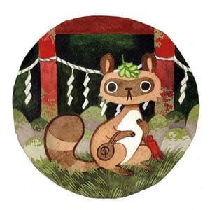 Artwork Title: Tanuki 