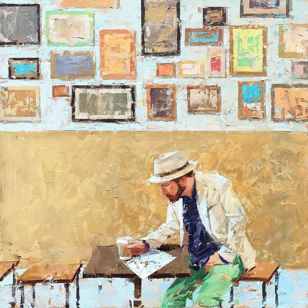 Artwork Title: Café Colorido