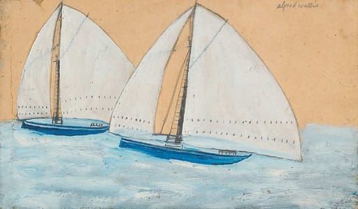 Artwork Title: Two Sailing Ships