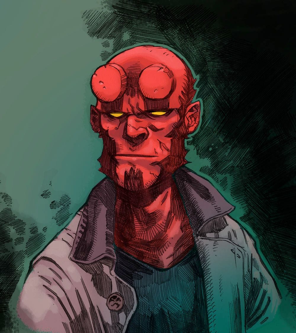 Artwork Title: Hellboy