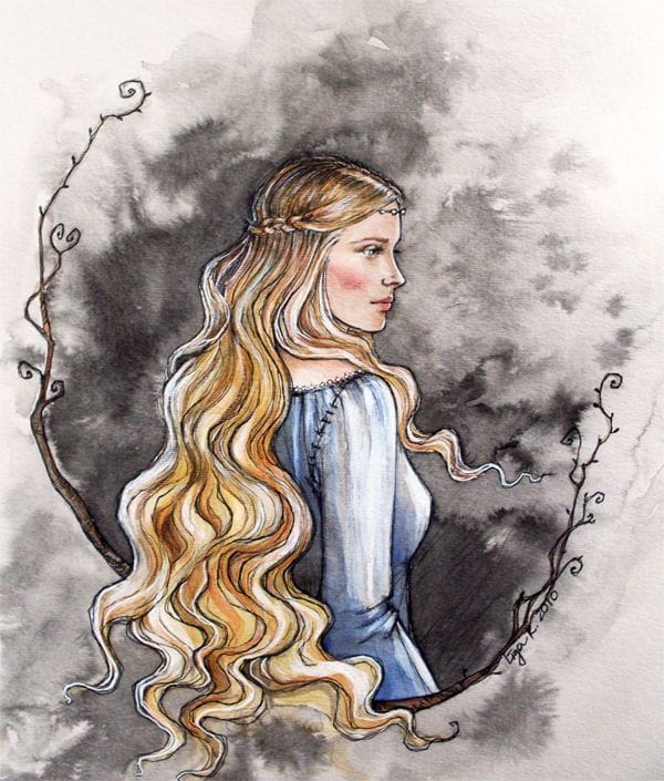 Artwork Title: Princess of Nargothrond