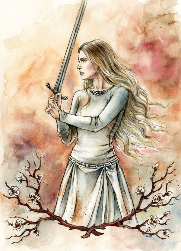 Artwork Title: White Lady of Rohan