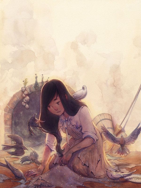 Artwork Title: Aschenputtel