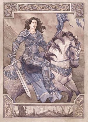 Artwork Title: Fingolfin’s Challenge