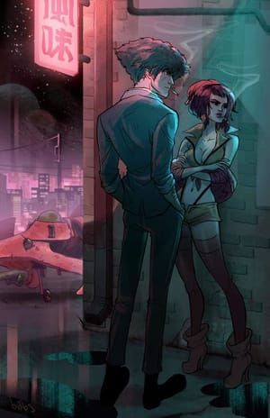 Artwork Title: Spike and Faye