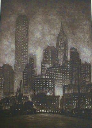 Artwork Title: Manhattan Twilight