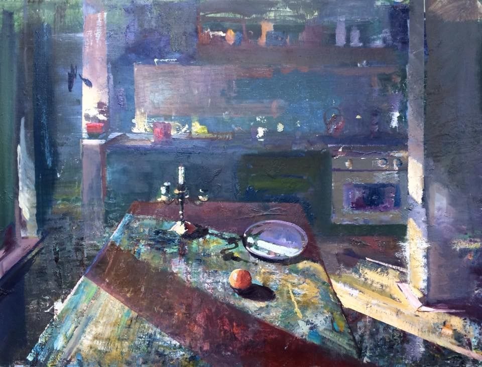 Artwork Title: Morning Light in the Kitchen