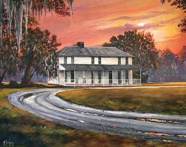 Artwork Title: Middleburg Plantation House