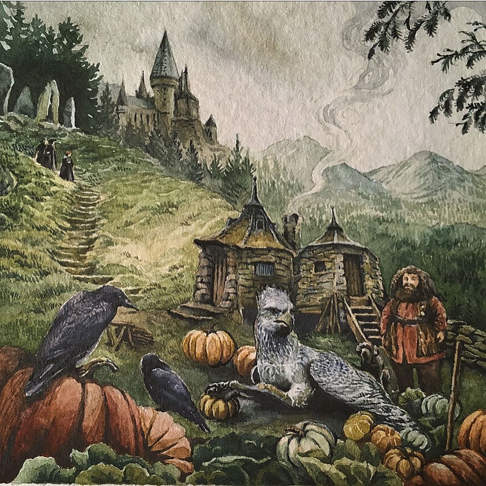 Artwork Title: Hagrid's Hut