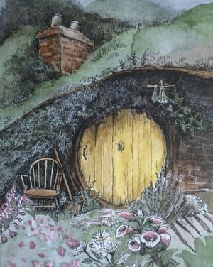 Artwork Title: Hobbit Home