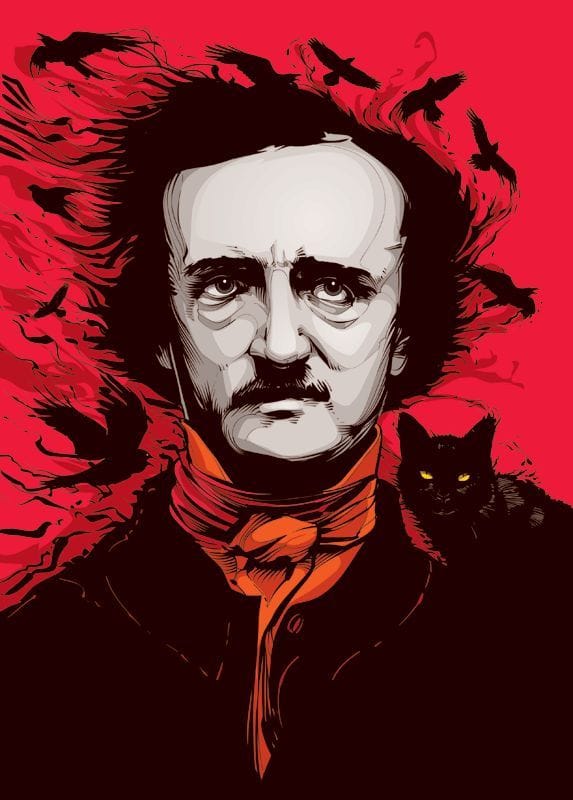 Artwork Title: Edgar Allan Poe