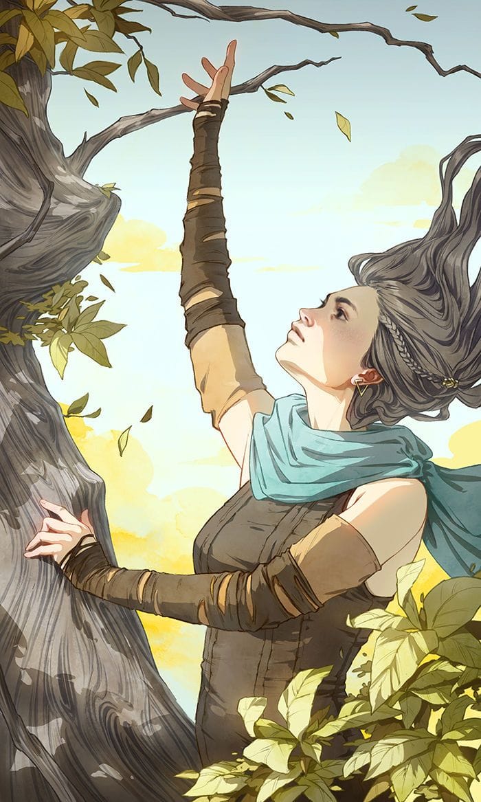 Artwork Title: Two of Wands