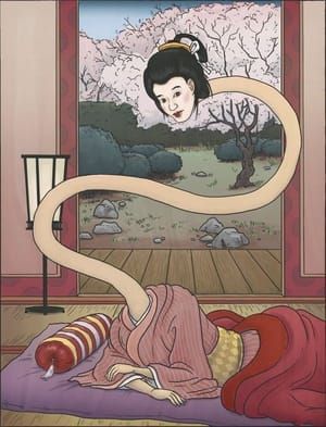 Artwork Title: Rokurokubi